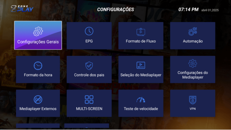 Aplicativo Smarters v6 ZONE PLAY APP Multi DNS com Banners, Painel Web + Apk base - Image 5