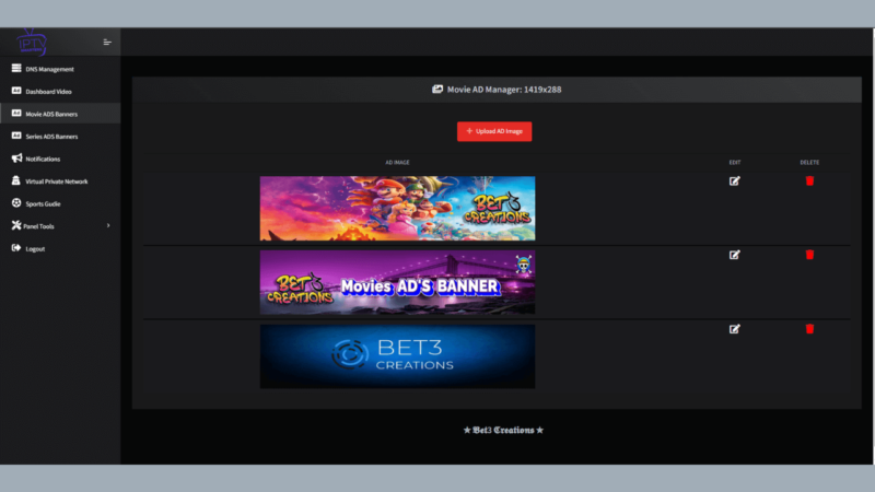 Aplicativo Smarters v6 ZONE PLAY APP Multi DNS com Banners, Painel Web + Apk base - Image 6