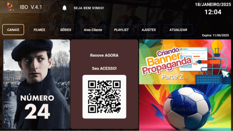 Aplicativo IBO 4.1 Multi DNS e com Troca DNS em Massa Painel Web + Apk base